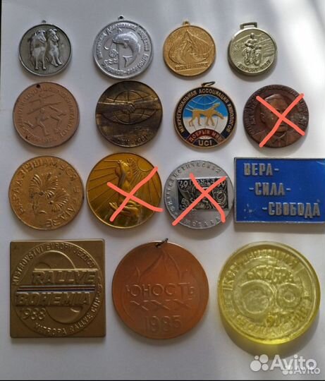 Настольная медаль