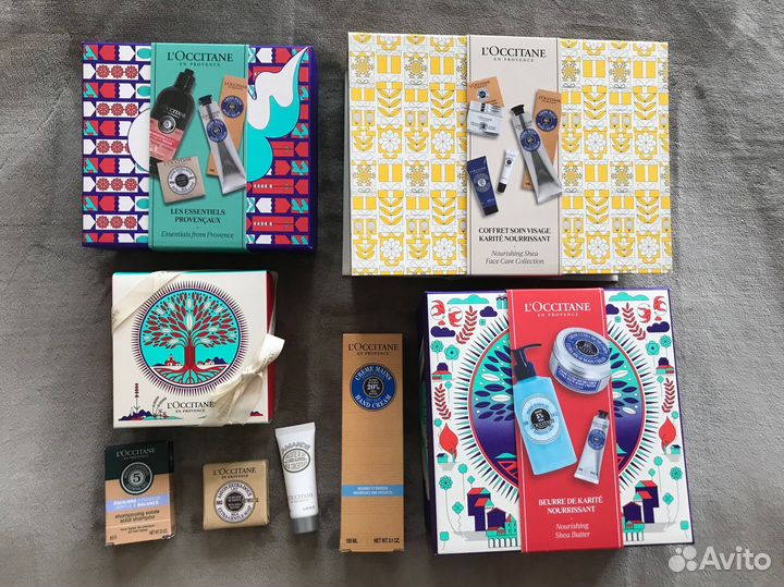 Loccitane подарочные наборы новые