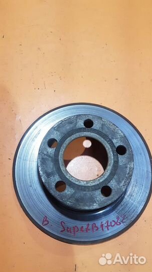 Диск тормозной задний на Skoda Superb