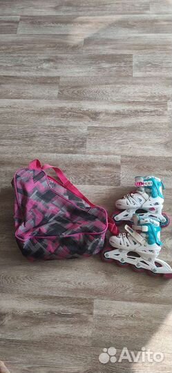 Роликовые коньки детские раздвижные