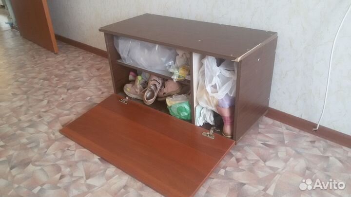 Банкетка в прихожую с ящиком 830х380х480