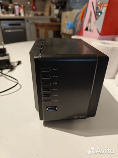 Synology DS416Slim + 2 диска 5тб