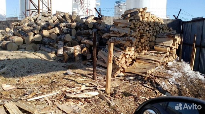 Сухие березовые дрова