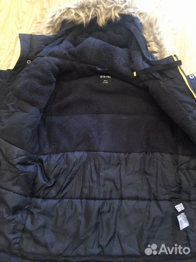 Пуховик зимний на мальчика 122