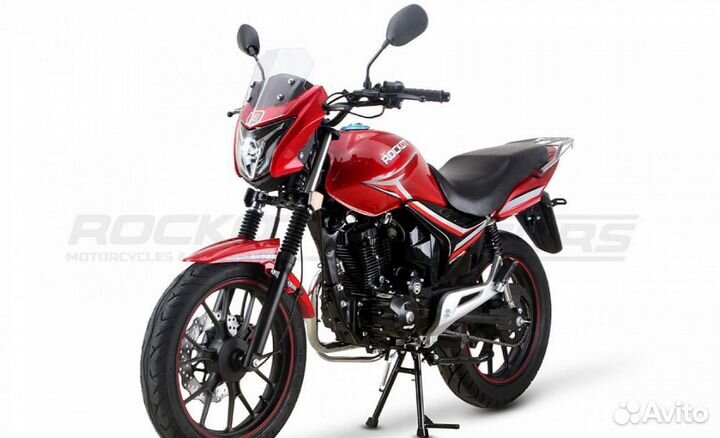 Мотоцикл дорожный rockot spectrum 150 (красный гля