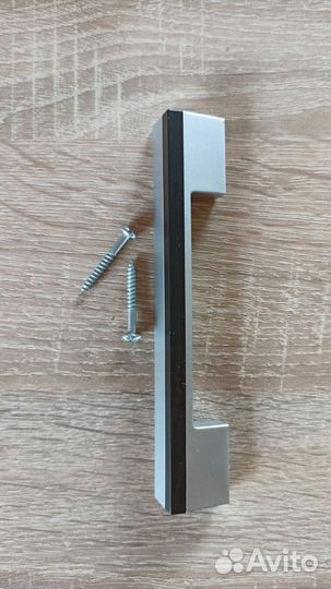 Мебельные ручки пластик 96 мм металик венге