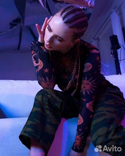 Афрокосы, боксерские косы, брейды, брейды в хвост