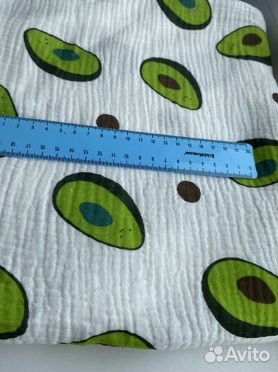 Отрез ткани муслин