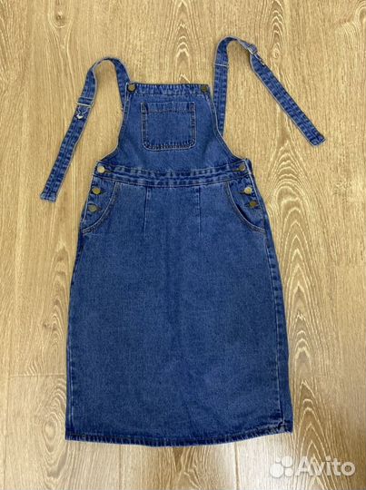 Джинсовый сарафан