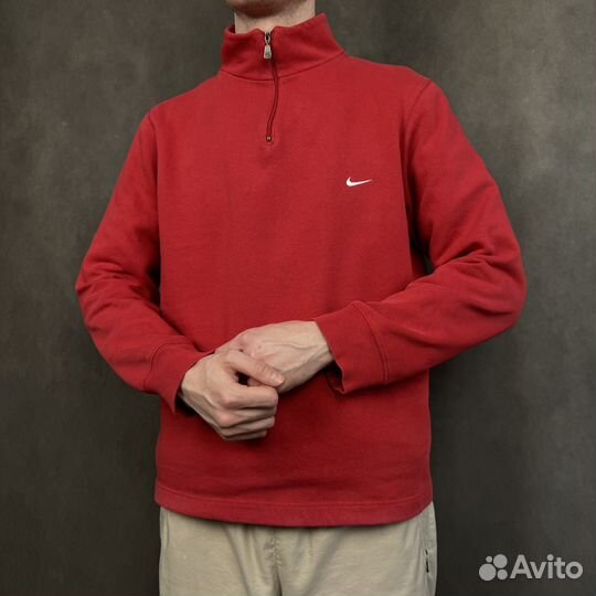 Винтажный свитшот на молнии Nike 1/4 zip Vintage