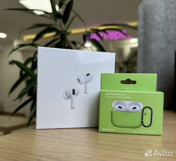 Airpods pro 2 (бесплатная доставка+чехол)