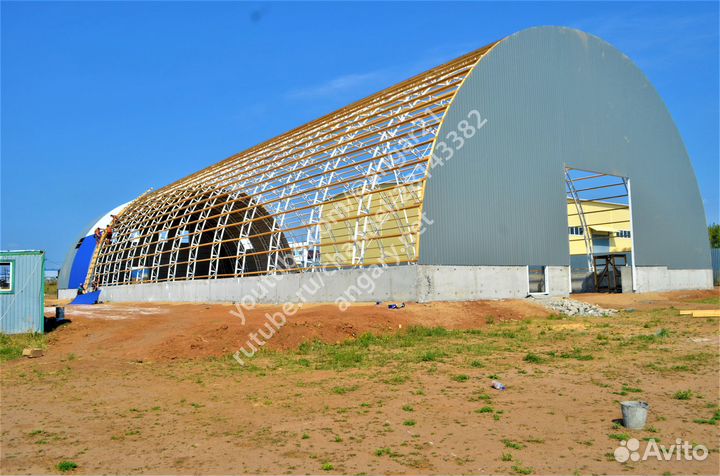 Ангар под ключ 988 м2