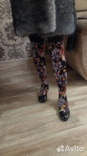 Сапоги чулки 39