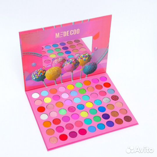 2 шт. Палетка теней для век 63 цв