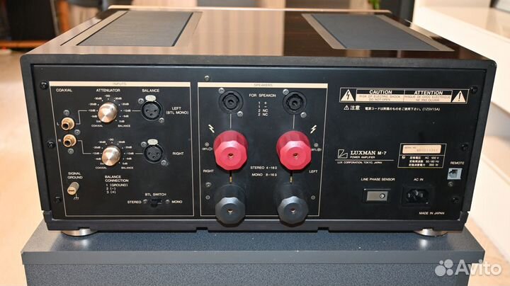 Усилитель мощности luxman М-7