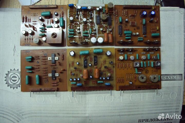 Запчасти и комплектующие к магнитофонам Олимп