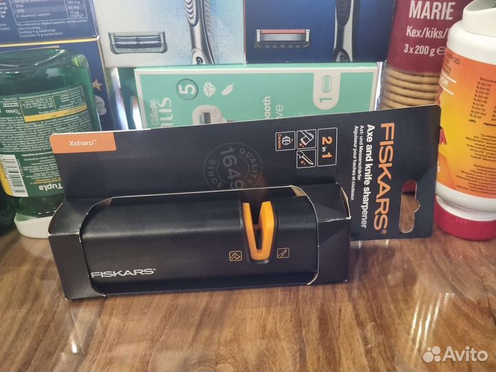 Точилка Fiskars для топоров и ножей из Финляндии