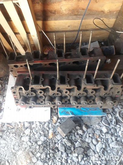 Головка блока цилиндров на Хино F17E профия