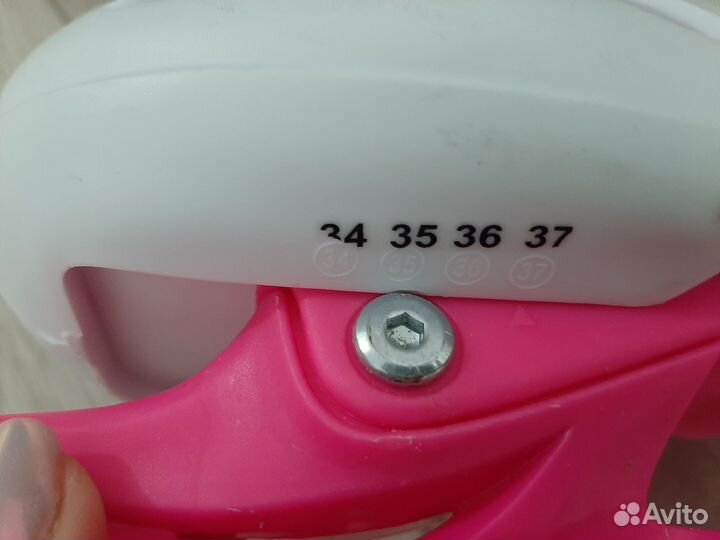 Коньки детские раздвижные 34 37