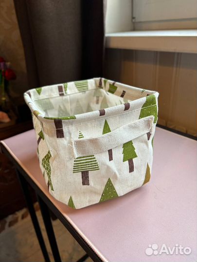 Корзина тканевая небольшая