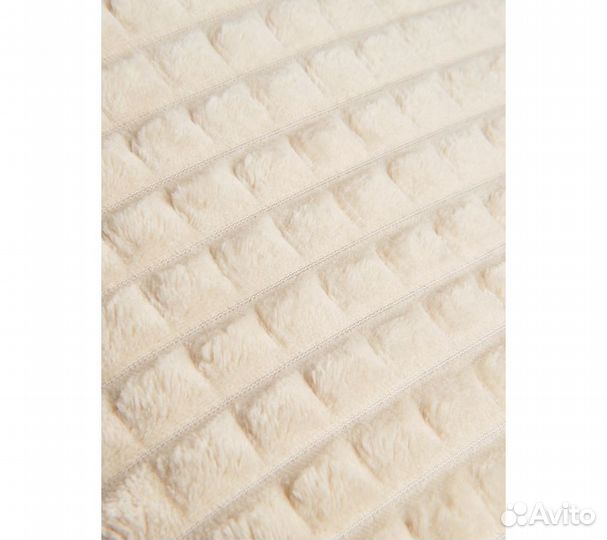 Плед GoodNight Велсофт Velvet 180х200, бежевый