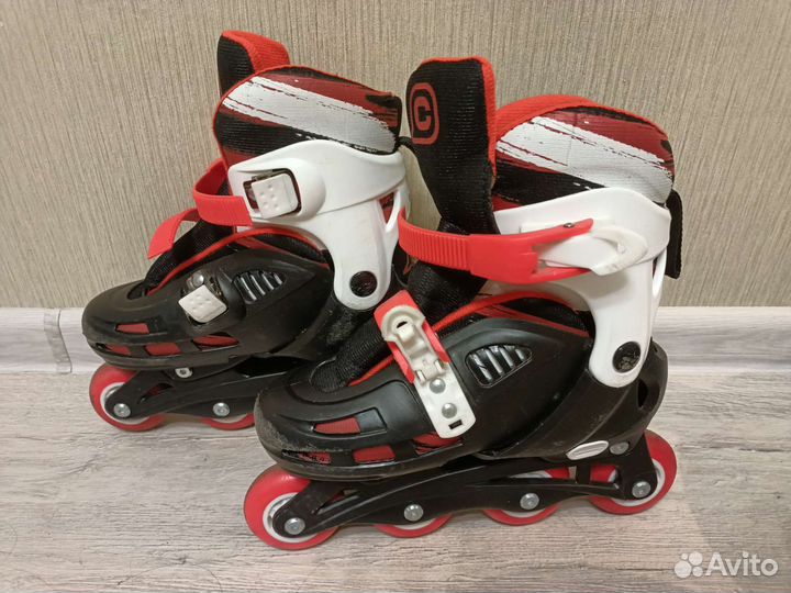 Роликовые коньки детские раздвижные