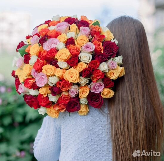 101 Роза Цветы доставка