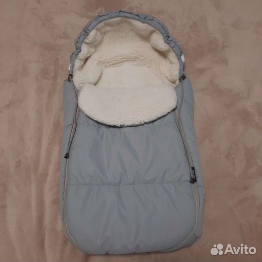 Зимний конверт в коляску