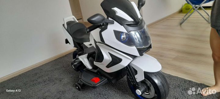 Детский электрический мотоцикл (спортбайк)