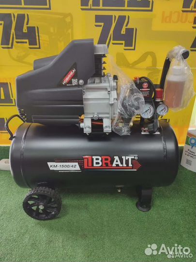 Компрессор воздушный Brait 42л 240л/м масляный
