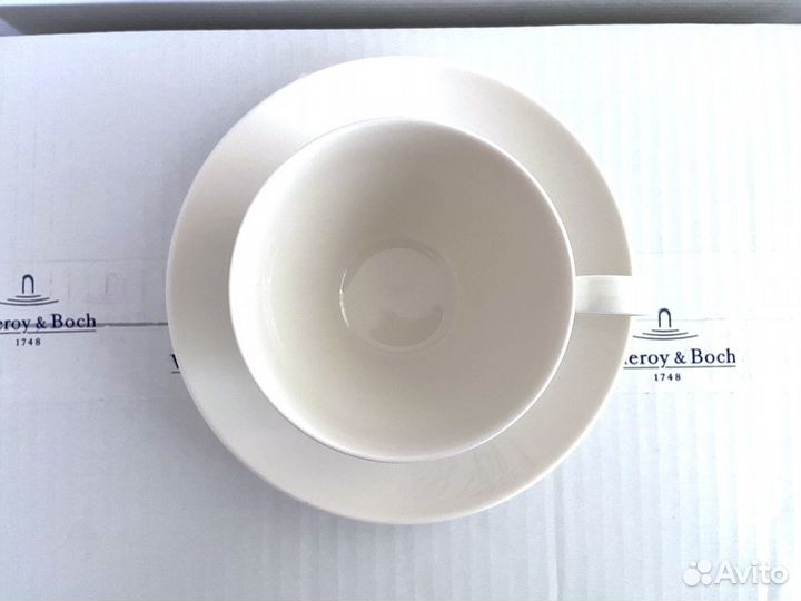 Пара кофейная 0.2L Villeroy Boch Basic White