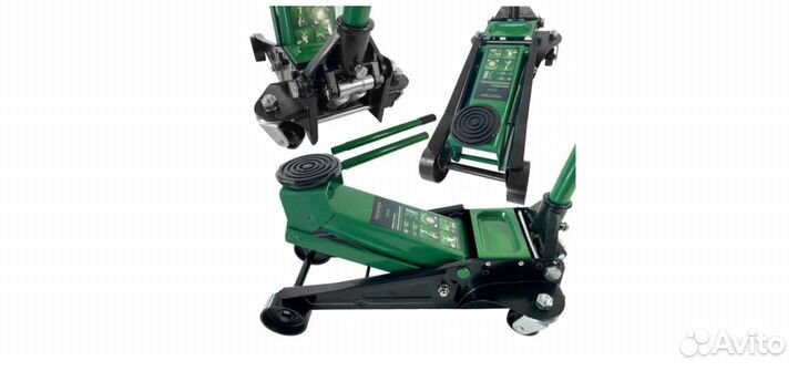 Домкрат подкатной гидравлический 3т Rock force