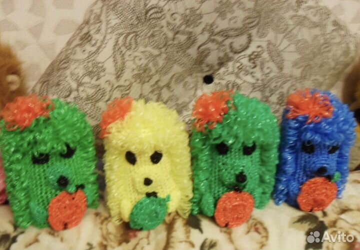 Мочалка ручной работы