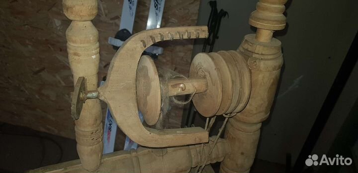 Прялки деревянные стариные