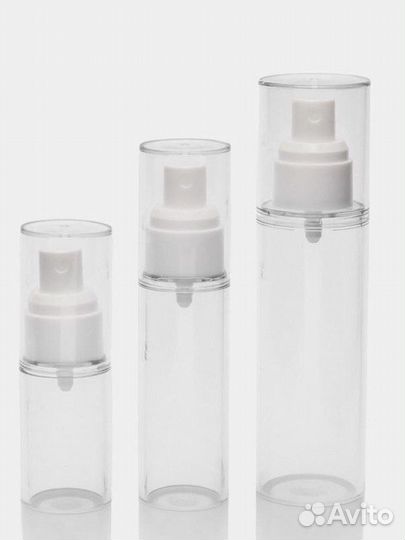 Вакуумные флаконы для косметических средст