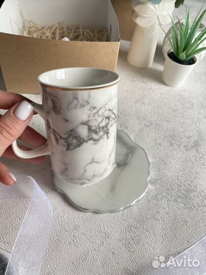Кружка с подставкой