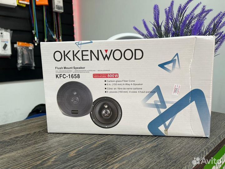 Автомобильные динамики Okkenwood KFC-1658