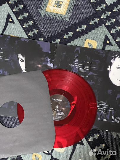 Bauhaus crackle 2lp vinyl