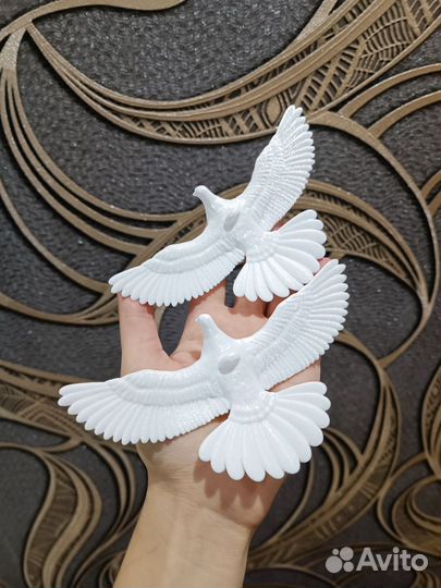 Горлицы (2шт) из фильма Один дома 2 на 3d принтере