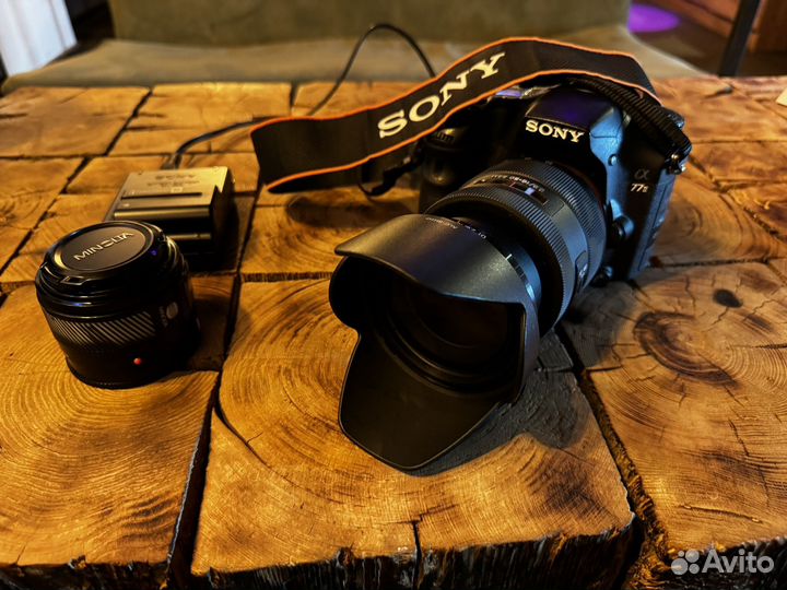 Зеркальный фотоаппарат sony a77 ii