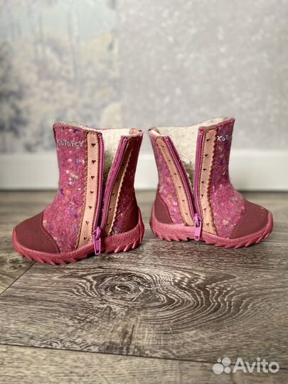 Зимние валенки для девочки 21 размер