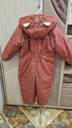 Зимний комбинезон для девочки 86 92