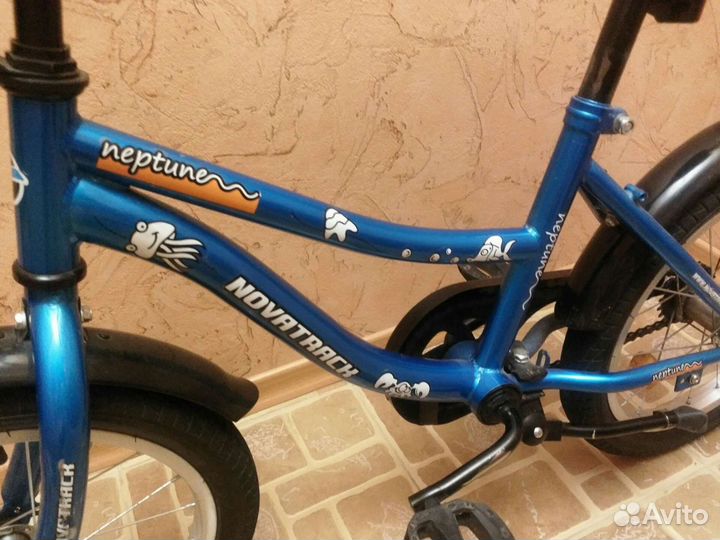 Велосипед детский 3-7 лет Novatrack Neptune 16