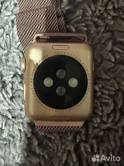 Часы apple watch 3 38 mm бу