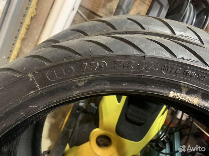 Мотошины michelin r17