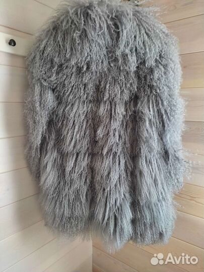 Шуба из натуральной ламы на заказ