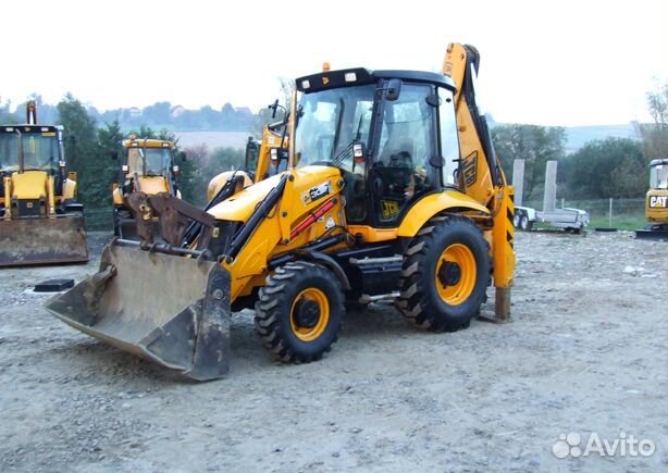 JCB, экскаватор, погрузчик, ямобур, гидромолот