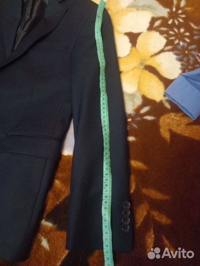 Пиджак синий