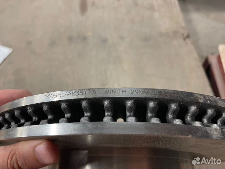 Диск тормозной toyota land cruiser 200 lexus LX570