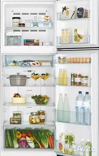 Холодильник hitachi R-VX 472 PU9 PWH